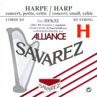 Cordes Alliance Heavy pour harpe électrique DHC32