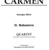 BIZET Georges : Carmen II. Habanera - transcr. for Clarinet in Bb, Viola, Dble Bass, and Harp by Sandrine Luzignant - Image 2