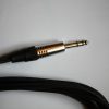 Câble jack de type Y : 1 entrée stéréo et deux sorties mono, pour électroharpe ou DHC – Image 3