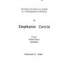 CURCIO Stephanie : Summer Day Suite - Harp Trio Ped or Lev