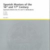 DE CABEZON Antonio : Spanish Masters of the 16th and 17th Century