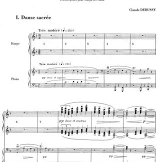 Debussy: Danse sacrée et danse profane