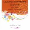 FISCHER : Le Journal de Printemps - Ouverture III pour Trio Harp