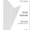 KRENEK Ernst : Sonata for Harp, Opus 150