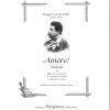 LEONCAVALLO Ruggero : Amore !, für Harfe und hohe Singstimme (Tenor oder Sopran)