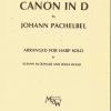 PACHELBEL Johann : Canon in D (arranged for solo Harp)