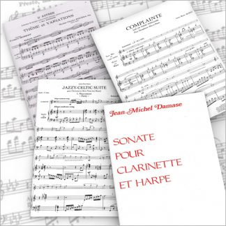 Clarinette/saxophone et harpe