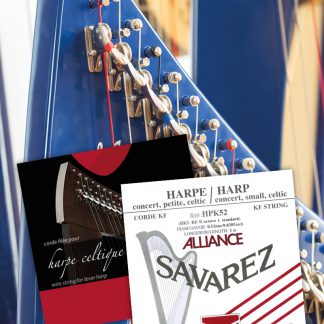 For electric harps with Alliance Savarez strings (DHC32)