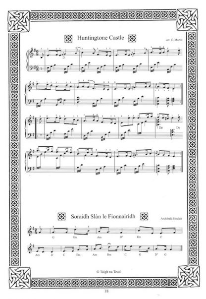 TAIGH NA TEUD : Traditional Tunes for the Clarsach - arr. by Martin Christine