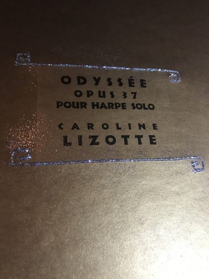 LIZOTTE Caroline : Odyssée