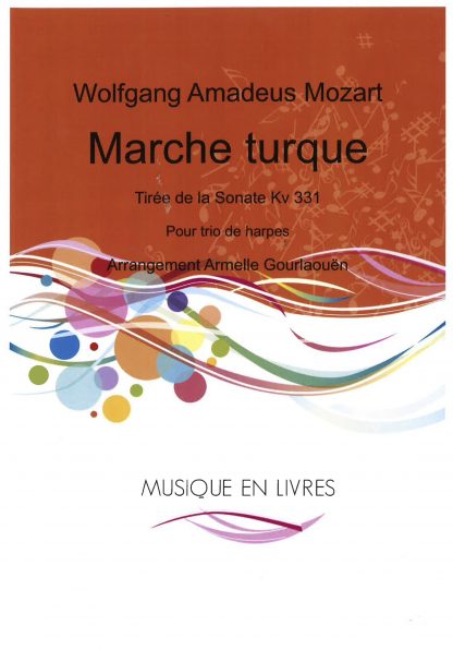 MOZART W.A. : Marche Turque Trio GH ou HC - arr. GOURLAOUEN
