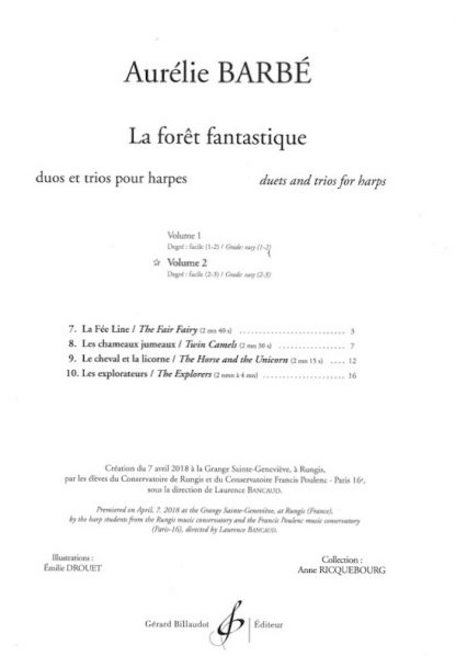 BARBE Aurélie : La fôret fantastique Volume 1