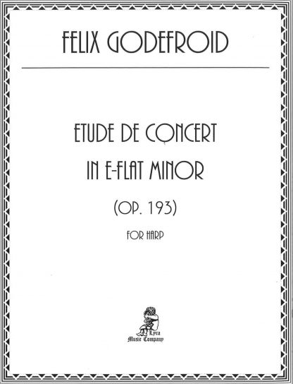 GODEFROID Félix : Etude de concert op. 193