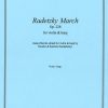 STRAUSS Johann: Radetzky March, Bearbeitung von Nandor und Katrina Szederkenyi für Violine und Harfe