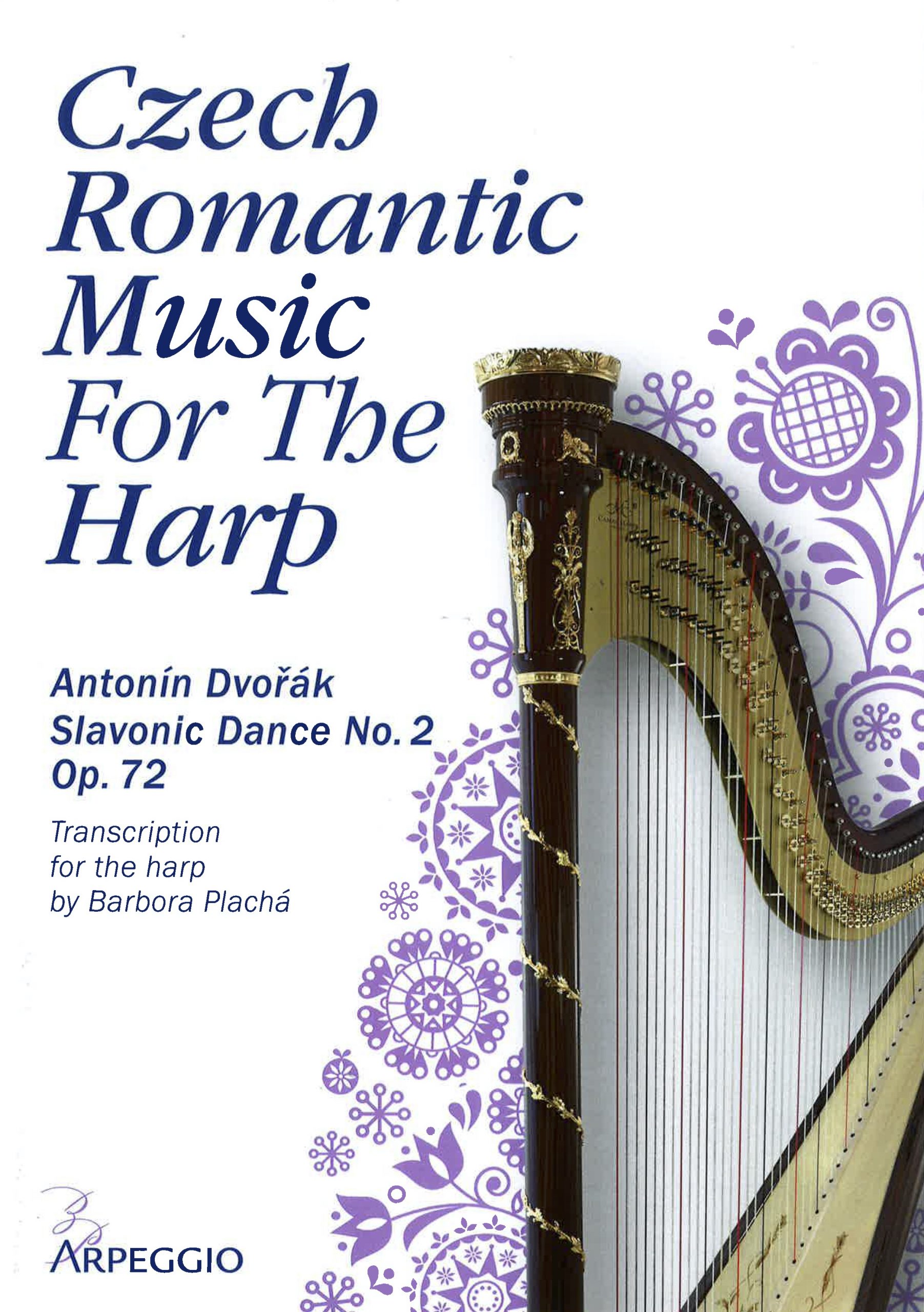Dvorak Antonin Slavonic Dance Op 72 No 2 Transcription By Barbora Placha Camac Harps Shop Camac Harps Shop