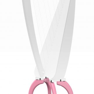 Hohe Füße für Odyssey-Harfe, rosa Ausführung