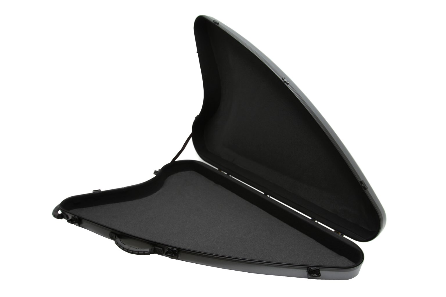 Flight case for DHC 32 electric lever harp Camac Harps