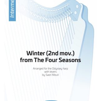VIVALDI A. : L'hiver, des Quatre Saisons, arrangement de Saori Mouri - version téléchargeable