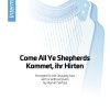 Come All Ye Shepherds, arrangement de Myriam SERFASS