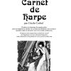 Cécile CORBEL : Mon très beau carnet de harpe
