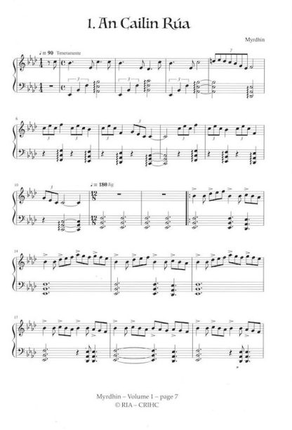 Jubilé: 18 Compositions by Myrdhin , vol. 1 (solo harp)