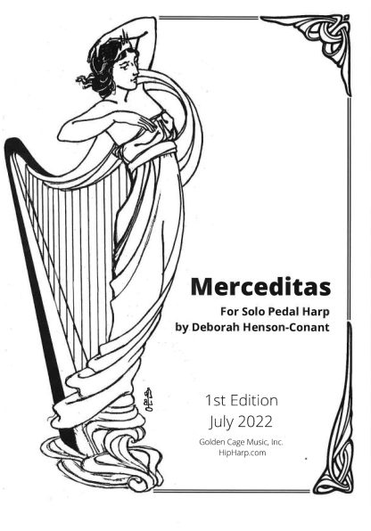 Deborah Henson-Conant : Merceditas for solo pedal harp