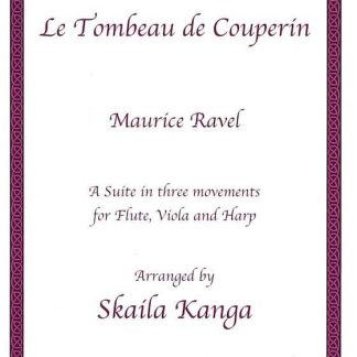 RAVEL Maurice : Le Tombeau de Couperin