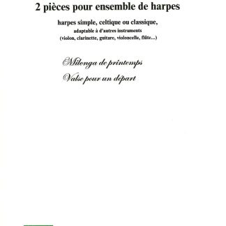 ALOUGES Agnès : 2 pièces pour ensemble de harpes