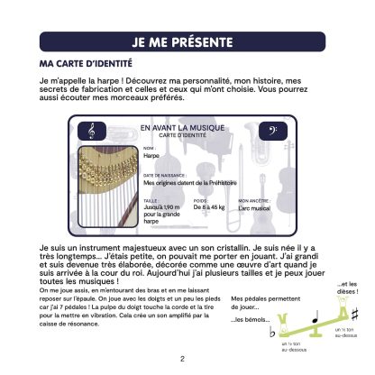 AUBERGER Christine : EN AVANT LES HARPES !