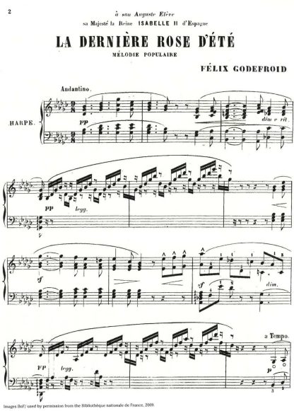 GODEFROID Félix : La Dernière Rose d'Eté