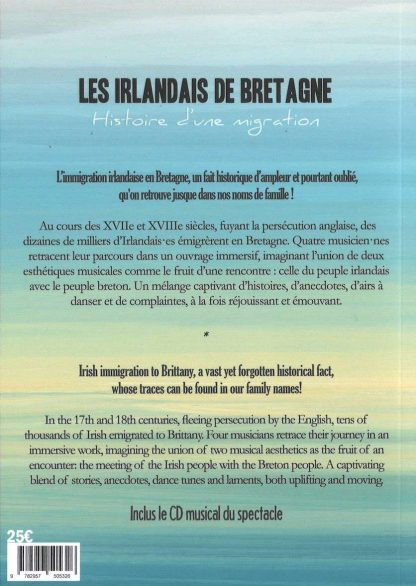 LE PENNEC Kevin : Les irlandais de Bretagne, histoire d'une migration (Livre-CD) – Image 2
