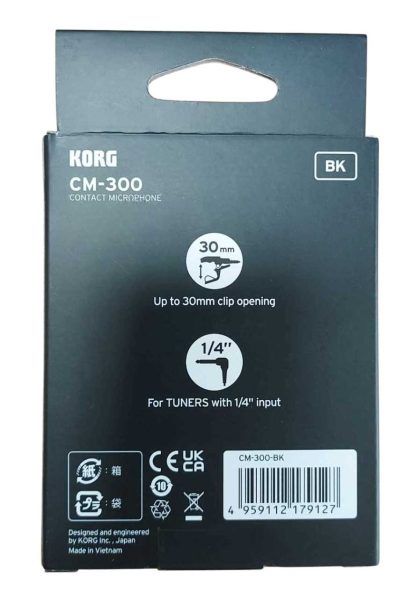 Clip pickup for tuner KORG CM-300 BK