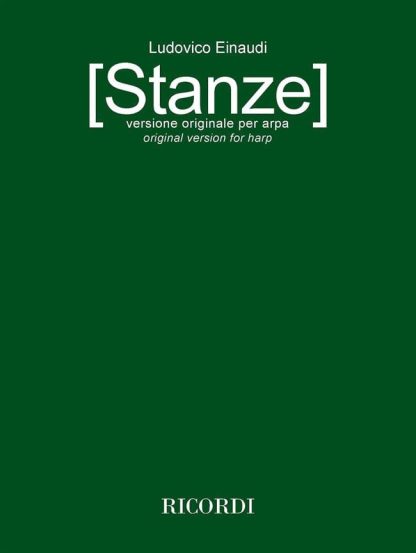 EINAUDI Ludovico : Stanze, Original Version for Harp NR13647000